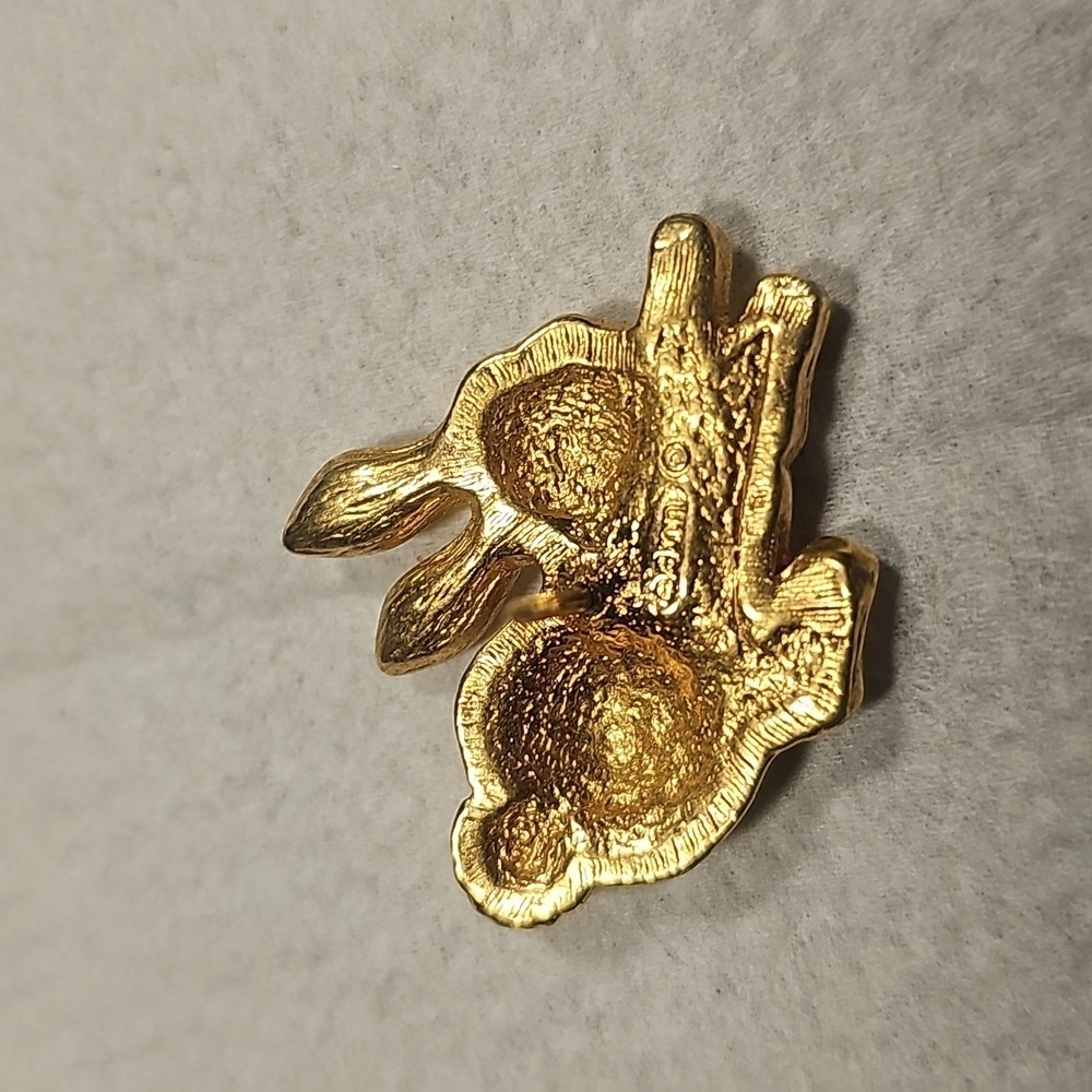 Avon Rhinestone Rabbit Pin Brooch - Picture 4 of 7